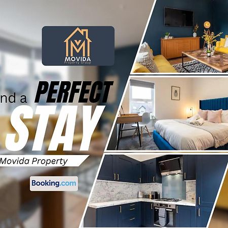 Central Elegant Three Bed Duplex By Movida Property Group Short Lets & Serviced Accommodation Harrogate Luaran gambar